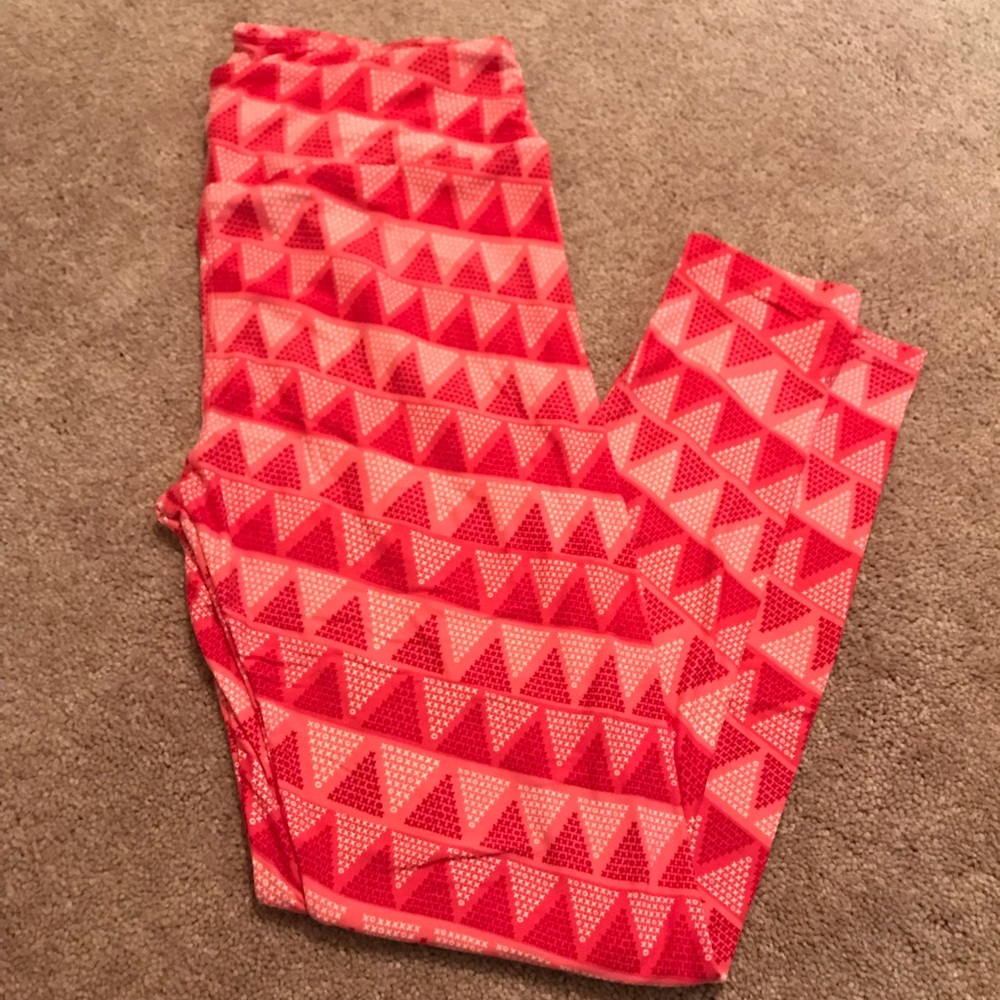 LuLaRoe TC valentines leggings